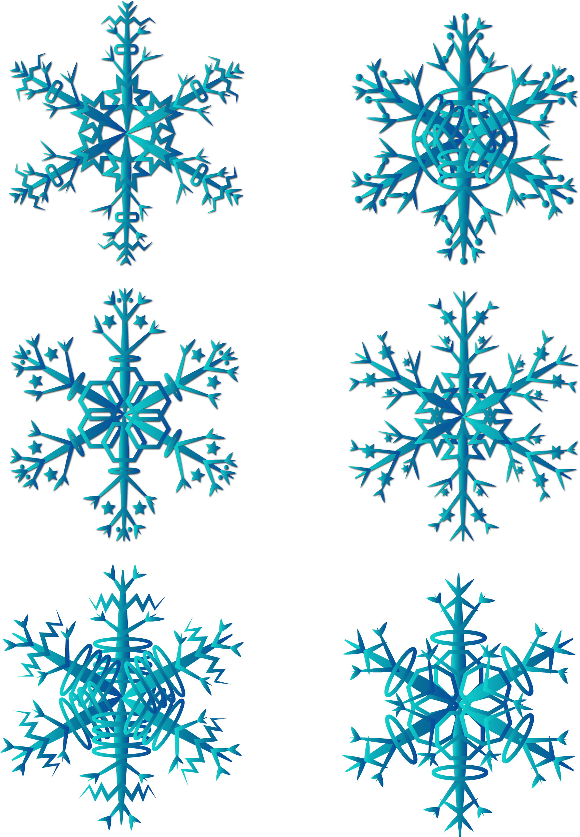 Snowflake Vector Christmas Element Ice Png And Image - Vector Graphics (2133x2852), Png Download