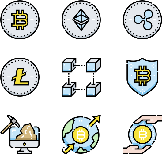 Cryptocurrency (600x564), Png Download