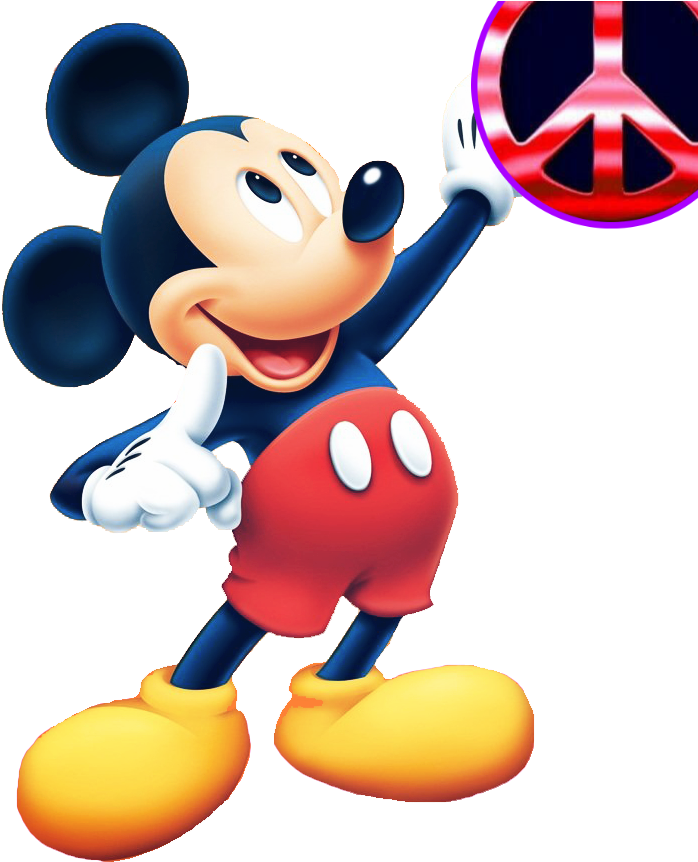 Mickey Mouse☮/jlb Mickey Mouse Png, Mickey Mouse Images, - Mickey Mouse Writing Png (718x880), Png Download