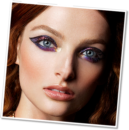 Rainbow Eye - Girl (600x520), Png Download