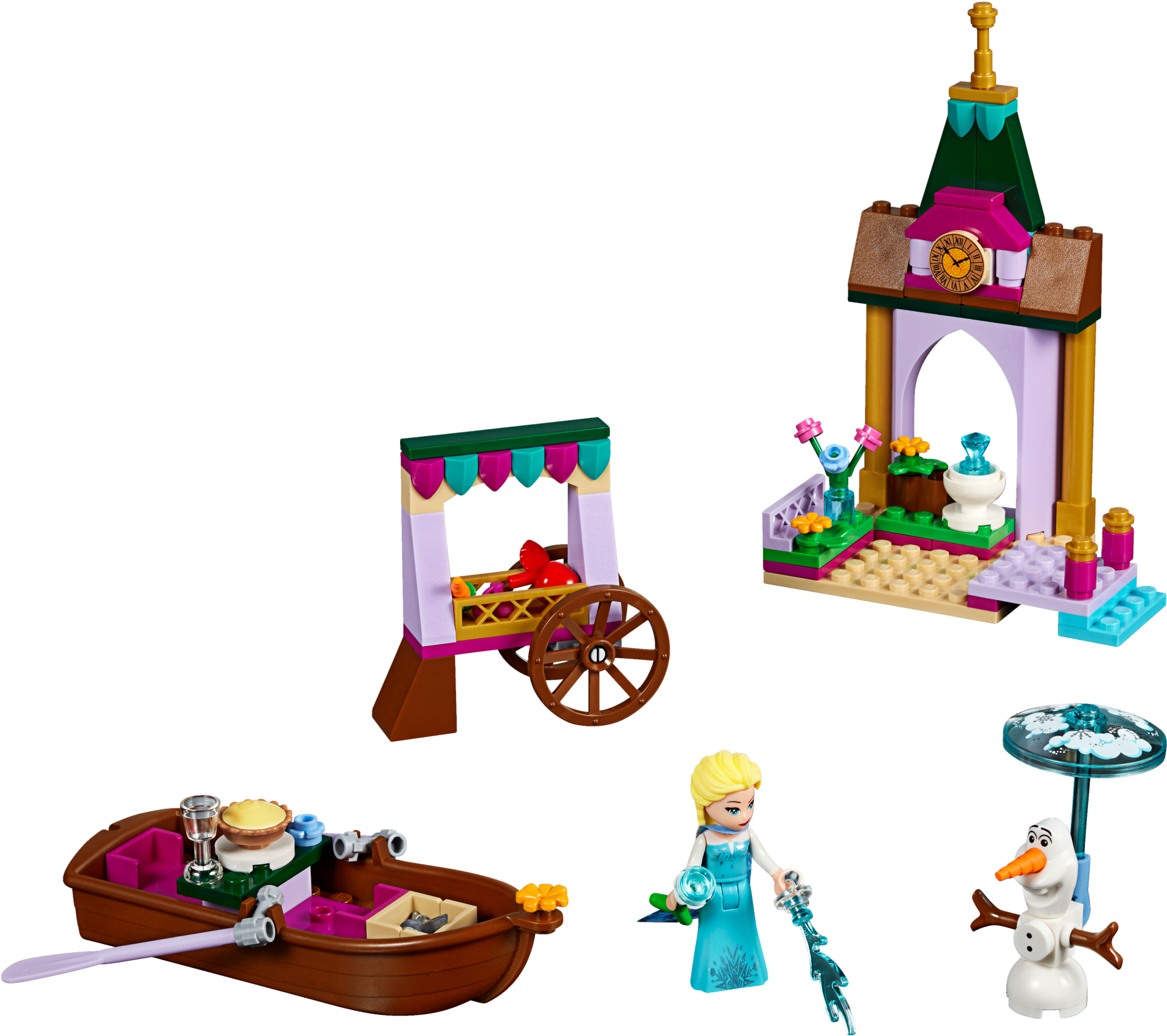 Elsa's Market Adventure - 41155 (2400x1800), Png Download