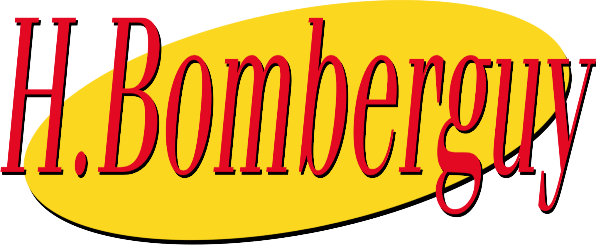 Hbomberguy But It Is A Seinfeld Logoeaten (2031x837), Png Download
