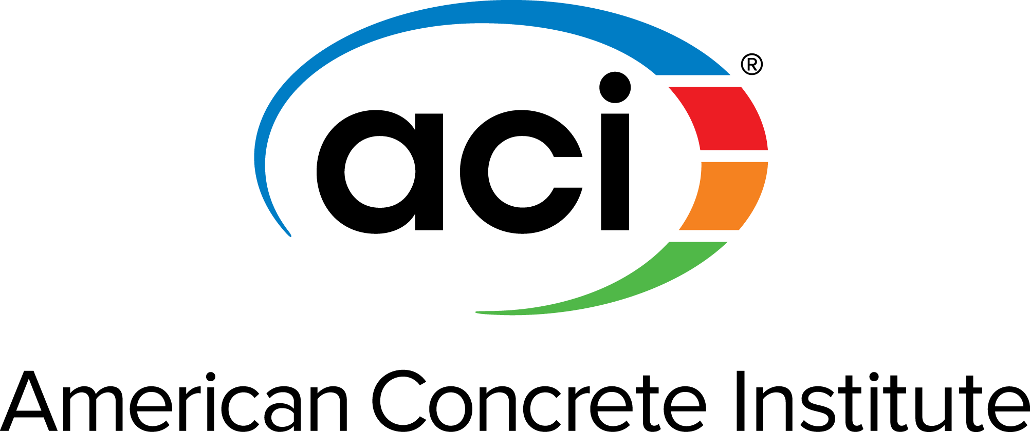 Aci Logo [american Concrete Institute] - American Concrete Institute (2004x842), Png Download