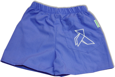 Pantalon Guarderia Azulon - Miniskirt (1000x400), Png Download