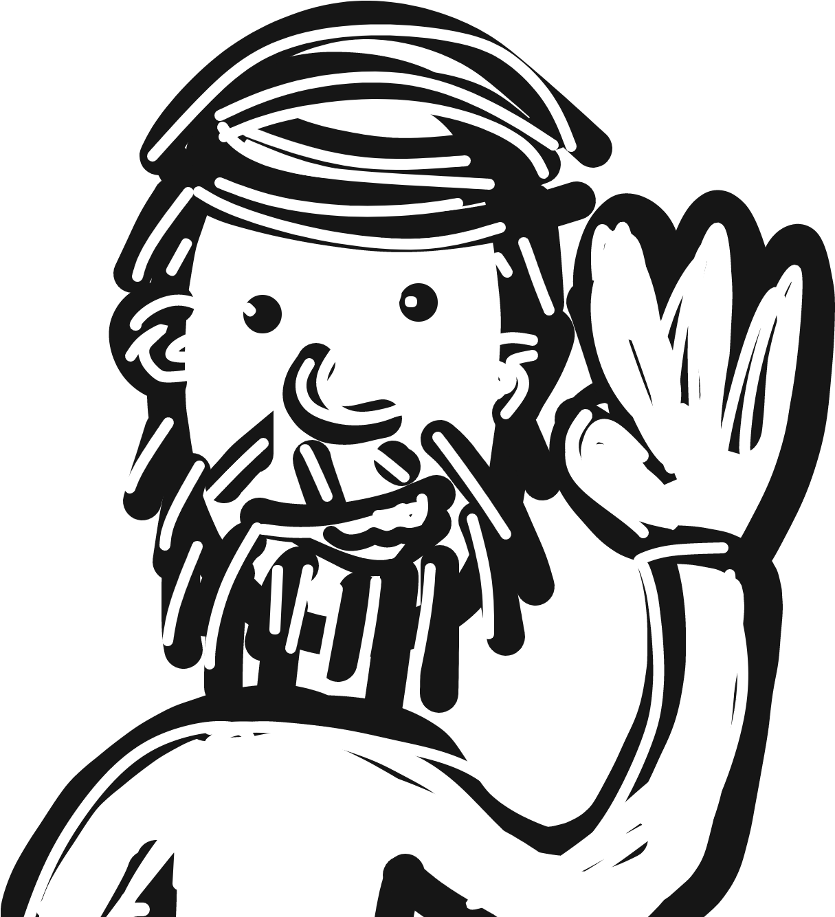 Nordic Hamfist - Illustration (1440x1436), Png Download