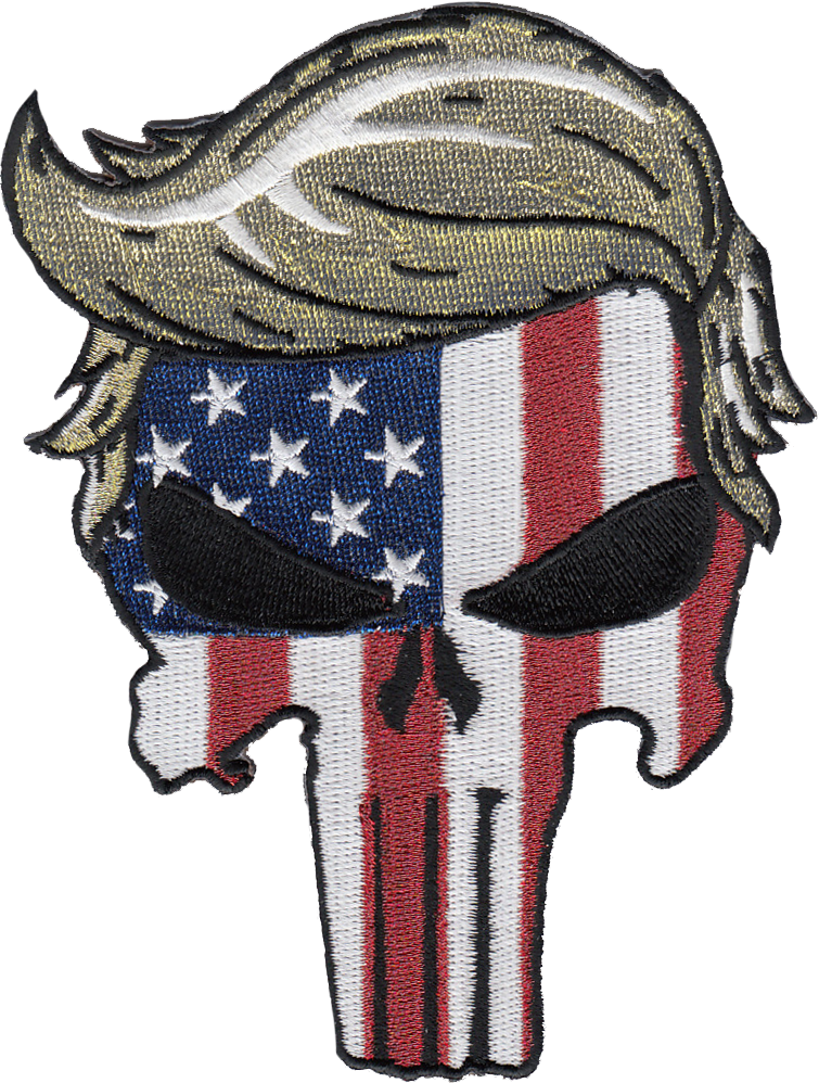 Trump Punisher - Illustration (755x998), Png Download