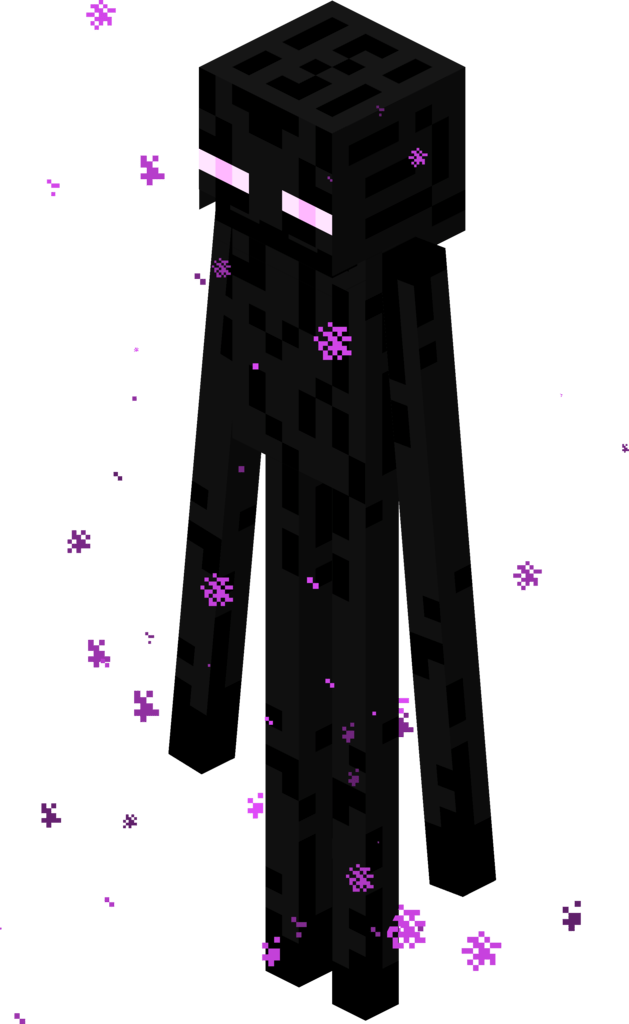 A Zombie Is A Mob That Is Your Basic “it Hits You, - Minecraft Png Enderman (629x1024), Png Download