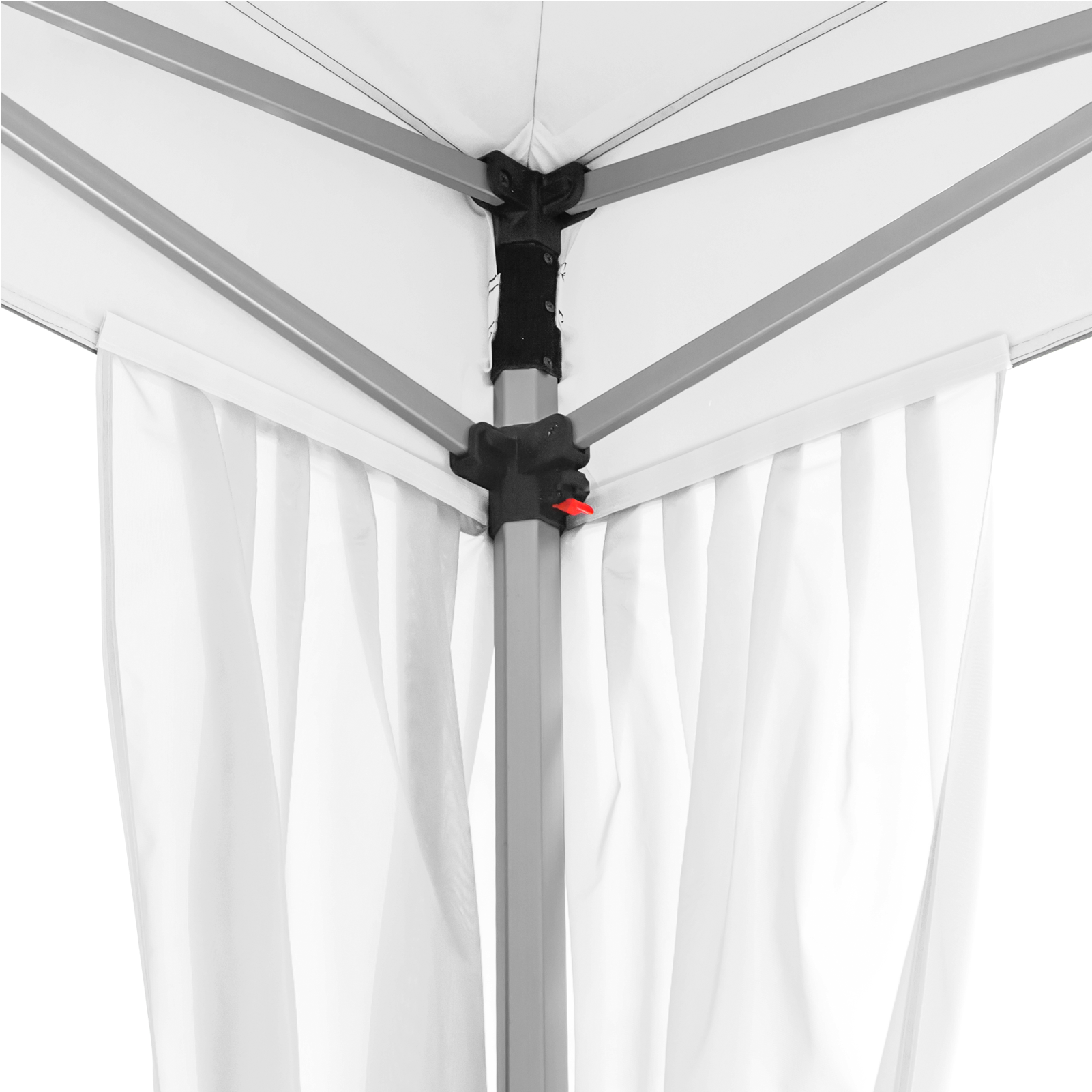 Curtains Attach Securely To The Canopy With The Hook - Window Valance (1829x1600), Png Download