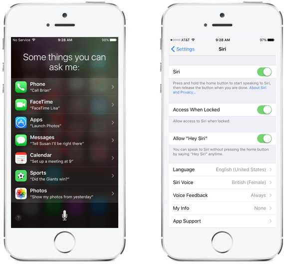 How To Use Siri, And Learn Its More Complicated Commands - Iphone (599x575), Png Download