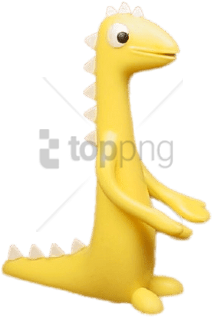 Free Png Download Gumby Dinosaur Prickle Clipart Png - Cartoon (480x714), Png Download