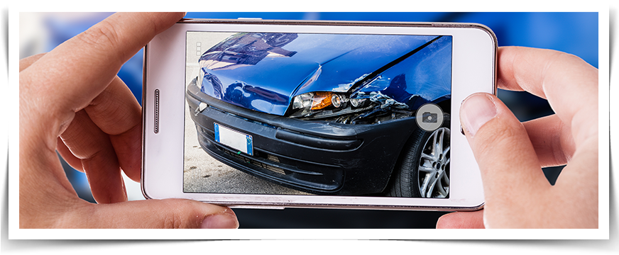 Take A Picture Of Accident (871x399), Png Download