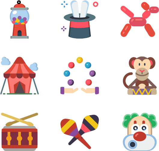 Circus (600x564), Png Download