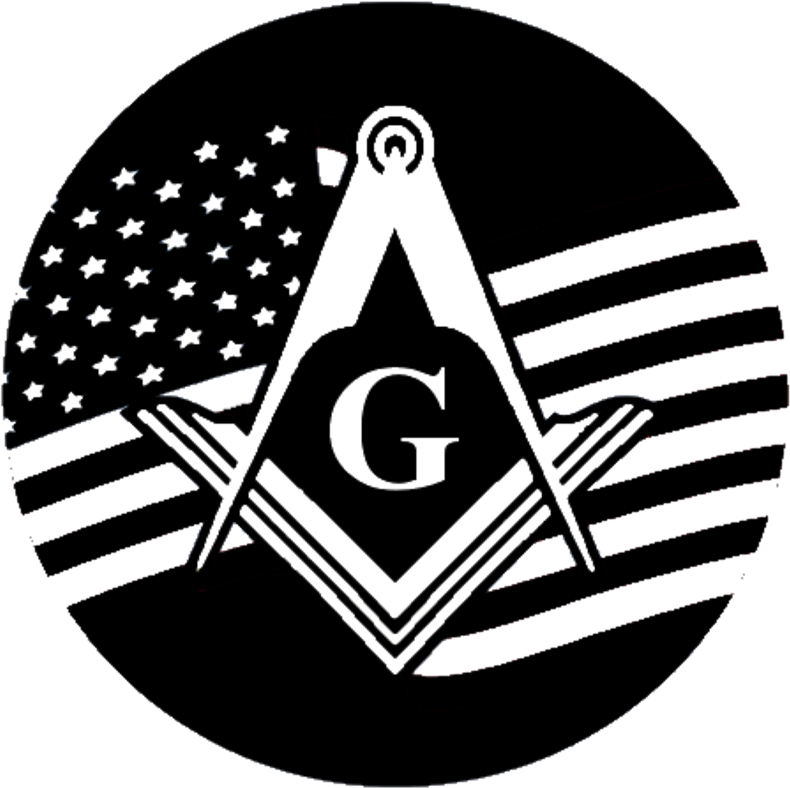 American Flag Square & Compass - Us And German Flags (1163x1160), Png Download