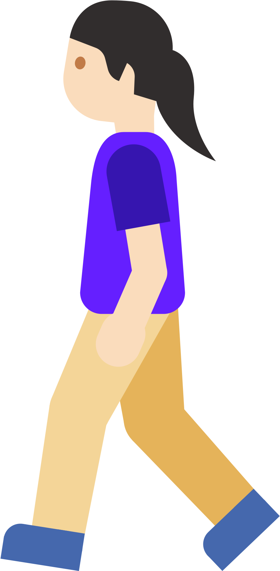 Open - Emoji Andando (2000x2000), Png Download