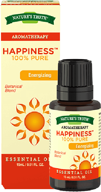 Nt Happiness Essential Oil 15 Ml - Nature's Truth Essential Oils (600x780), Png Download