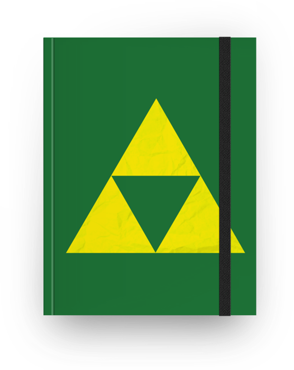 Caderno Tri Force - Triangle (800x800), Png Download