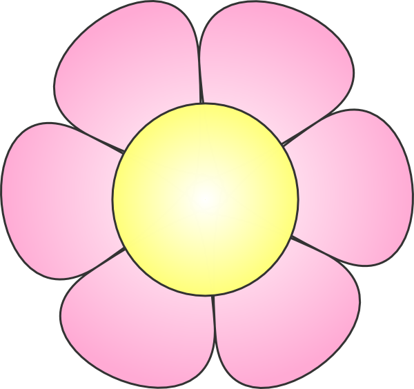 Original Png Clip Art File Pink Daisy Svg Images Downloading - Clip Art (600x564), Png Download