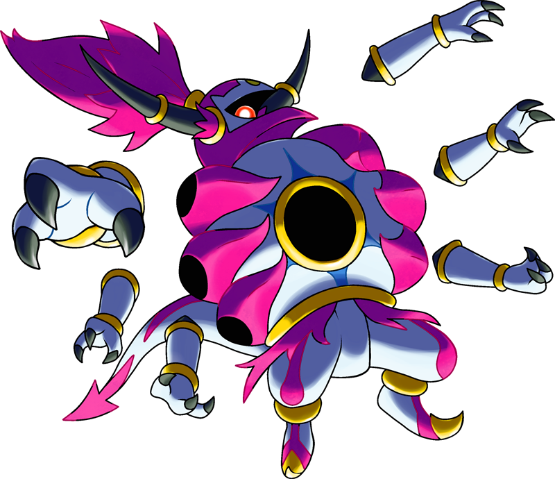 Shiny Hoopa Unbound - Hoopa Unbound (800x690), Png Download