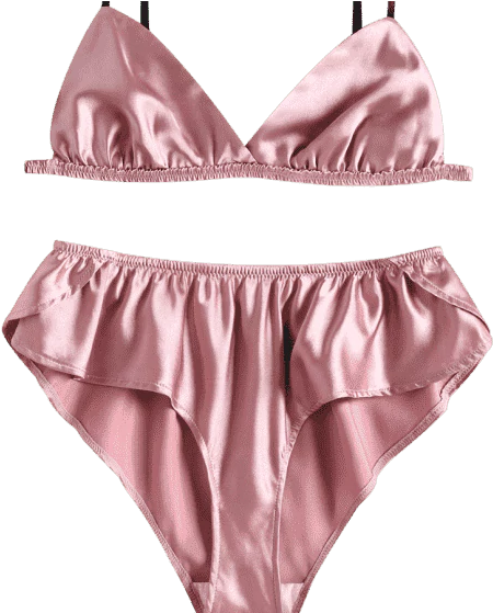 Wholesale Summer Satin Ladies Underwear Sexy Bra And - داخلية مثيرة مثيرة للشهوة ملابس داخلية نسائية (558x558), Png Download