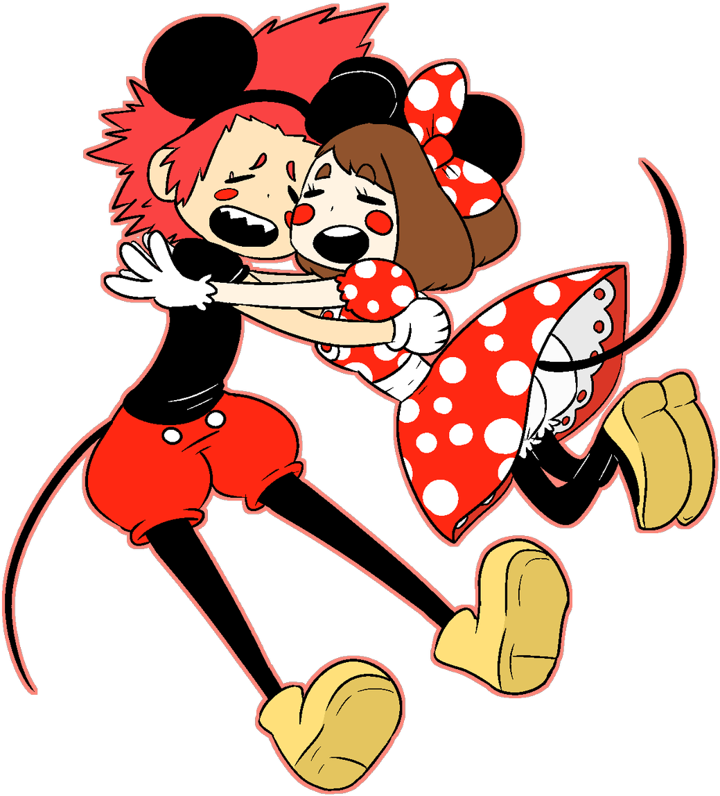 Tri-falls Kirishima Picked Out The Costumes - Cartoon (1123x1200), Png Download