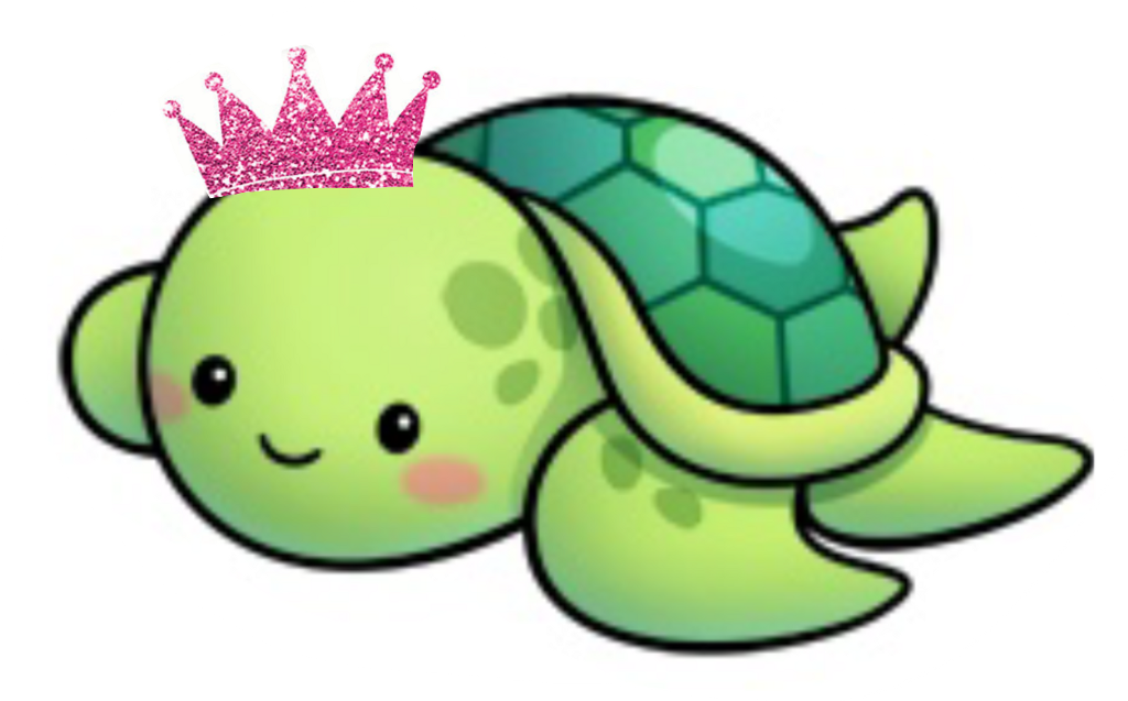 Princess Turtle Mom Pink Crownprincess Turtle Mom Pink (1024x637), Png Download