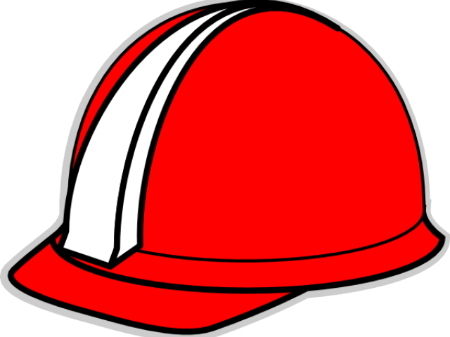 Red Hard Hat Clipart (640x480), Png Download