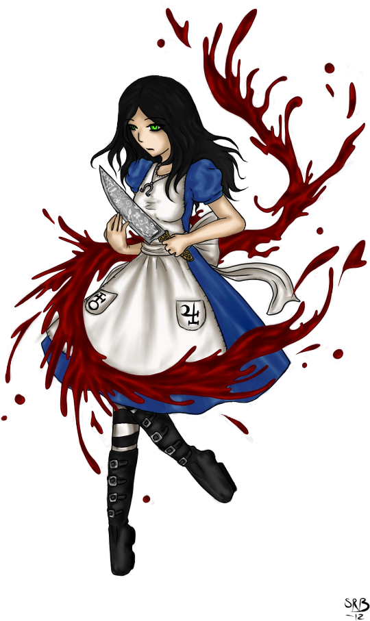 Xd Alice Madness Returns, Pastas, Alice In Wonderland, - Alice Liddell Creepypasta Chibi (600x937), Png Download