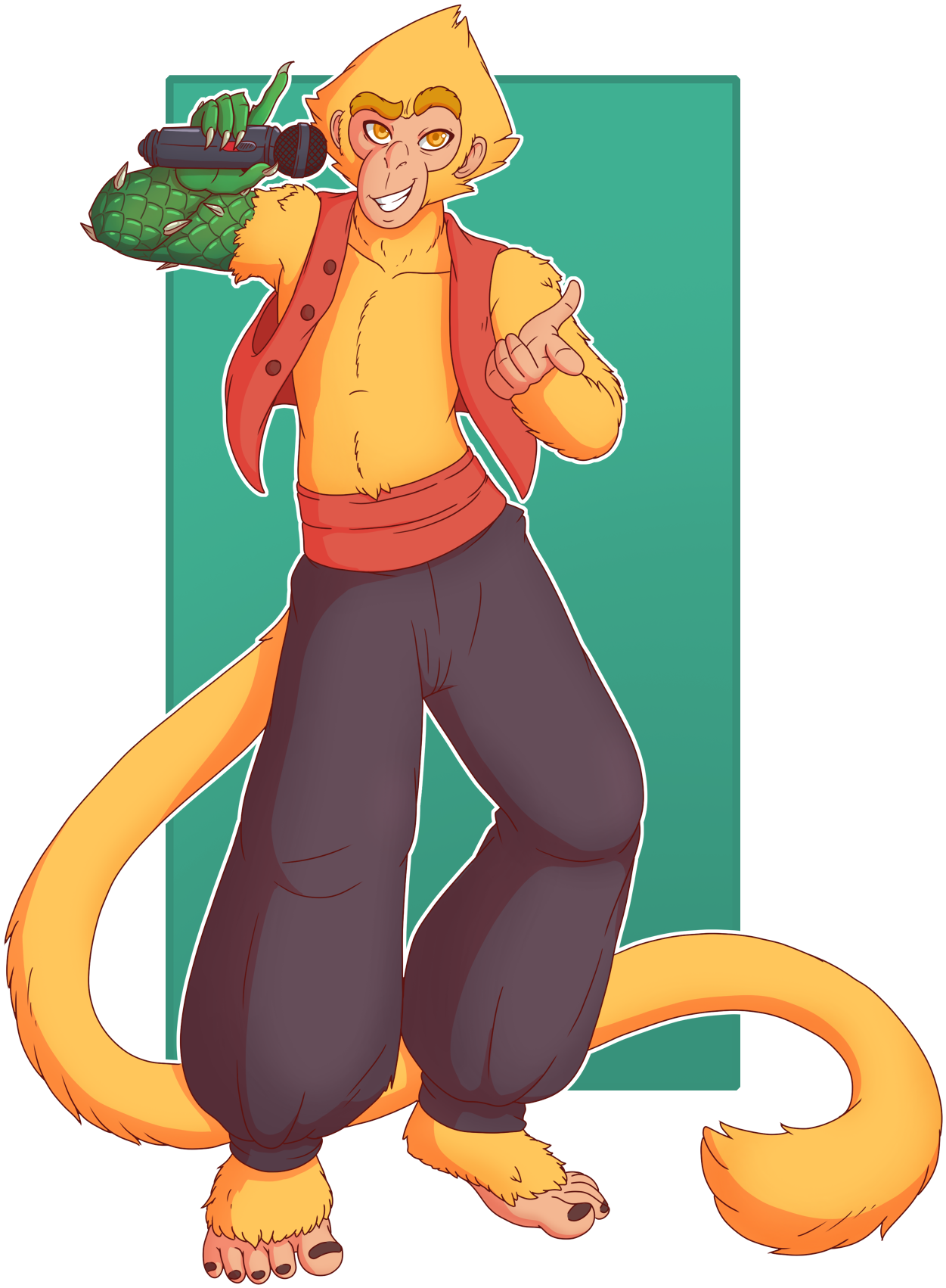 ~sips And The Karaoke Of Chaos~ - Sips The Wild Mage (1280x1724), Png Download