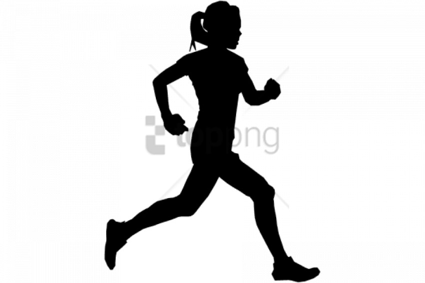 Free Png Walking Silhouette Png Image With Transparent - Clipart Person Walking (851x567), Png Download