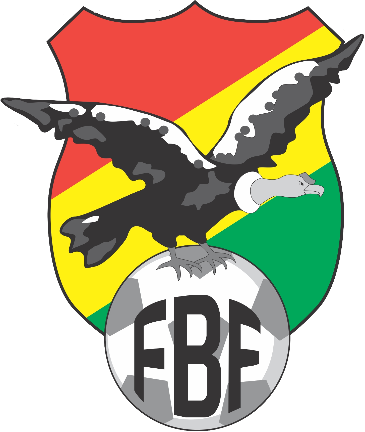 Bolivian Football Federation & Bolivia National Football - Federacion Boliviana De Futbol Png (1454x1718), Png Download