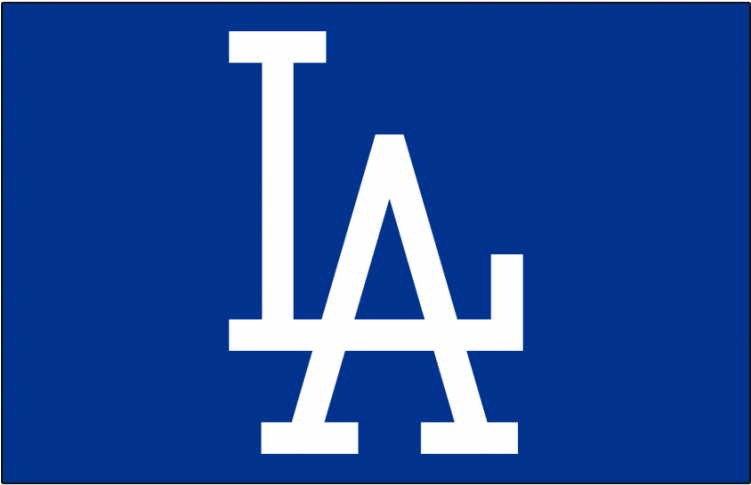 Los Angeles Dodgers Logos Iron On Stickers And Peel-off - Dodgers Iphone 8 Case (750x930), Png Download