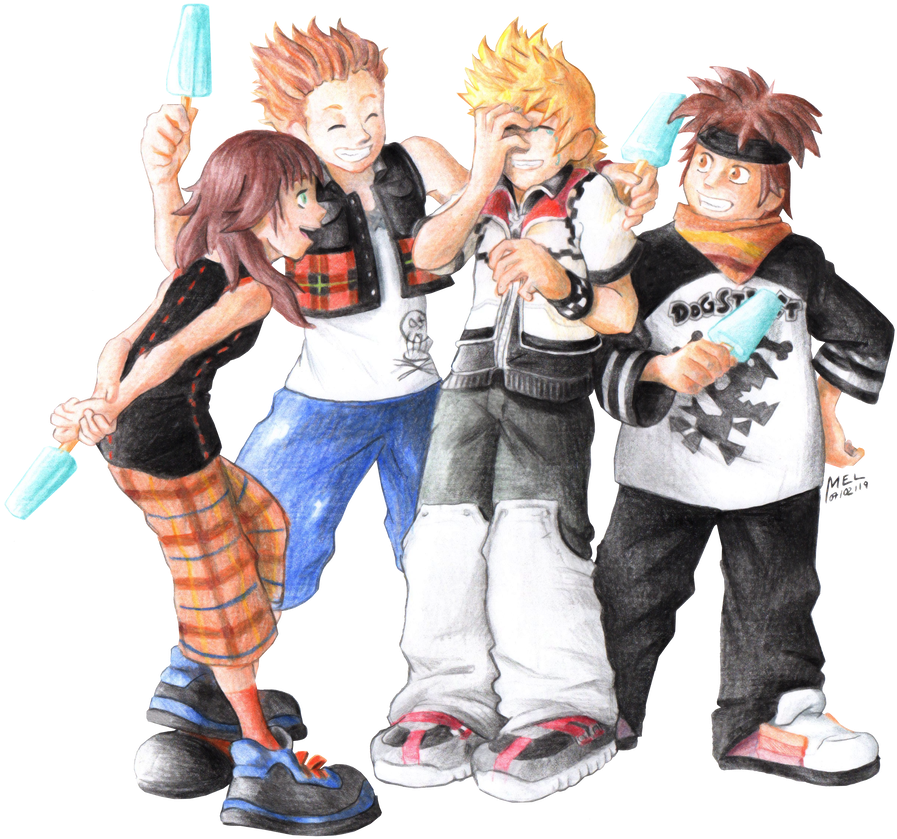 Roxas Reunion With Hpo (922x867), Png Download
