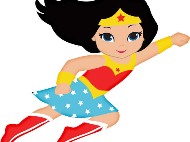 Wonder Woman Clipart Heart - Wonder Woman Clipart (640x480), Png Download