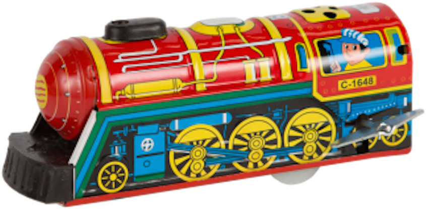 Gold Leaf Designs - Locomotive (1001x970), Png Download