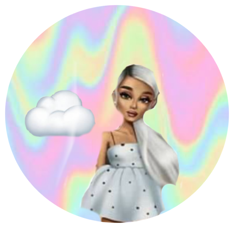 Ariana Grande Clipart Cloud (890x867), Png Download