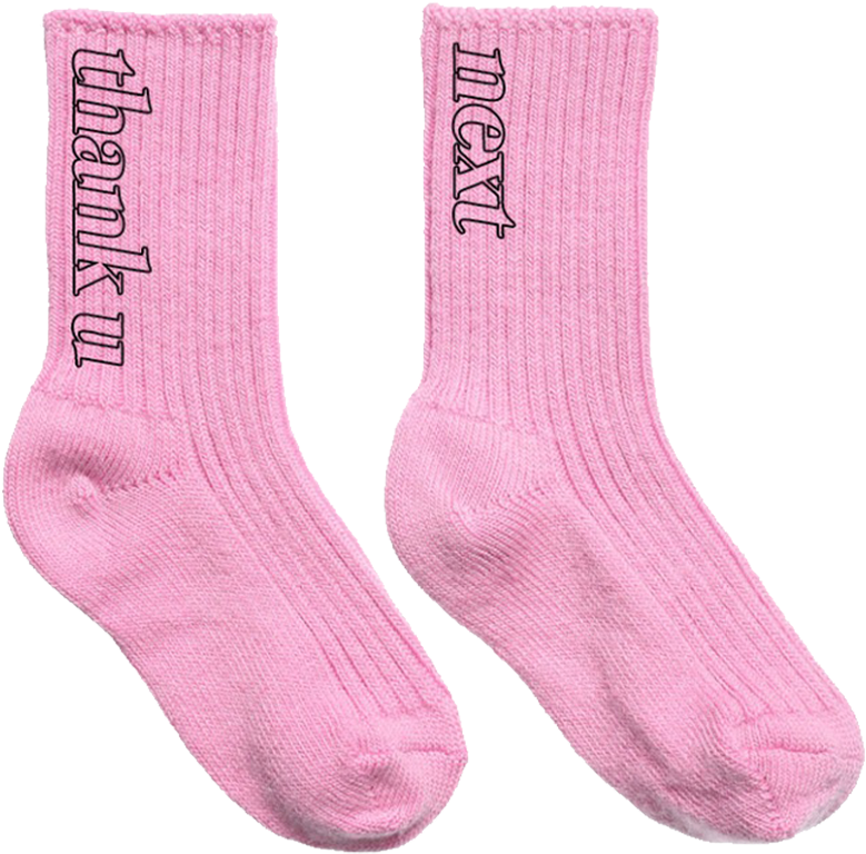 Ariana Grande - Meia Thank You Next (1000x1000), Png Download