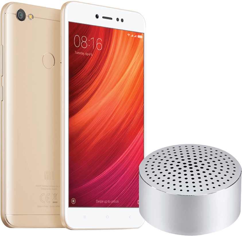 Redmi - Xiaomi Note 5a Prime Dorado (1024x1024), Png Download