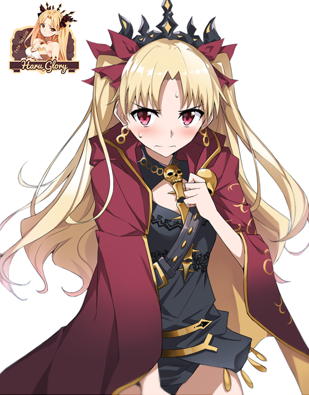 Fate Go Ishtar Blonde (633x808), Png Download