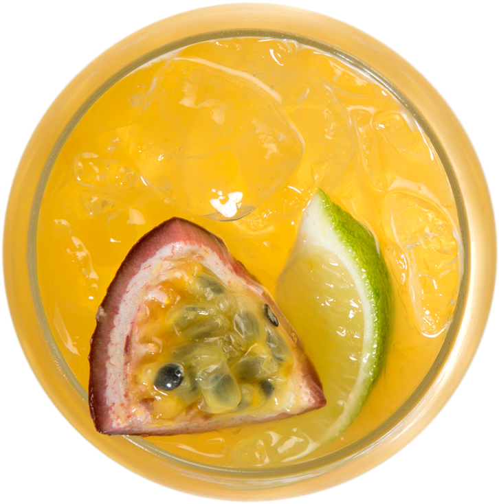Passion Fruit Caiproska Play Video - Dish (1000x1000), Png Download