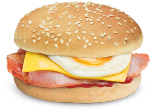 Bacon Clipart Egg Roll - Cheeseburger (640x480), Png Download
