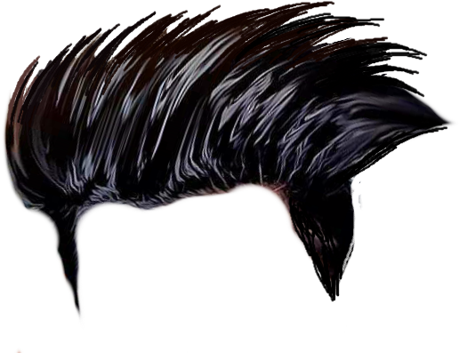 Black Hair Png Cb Hair Png Download - Cb Edits Background Png (591x488), Png Download