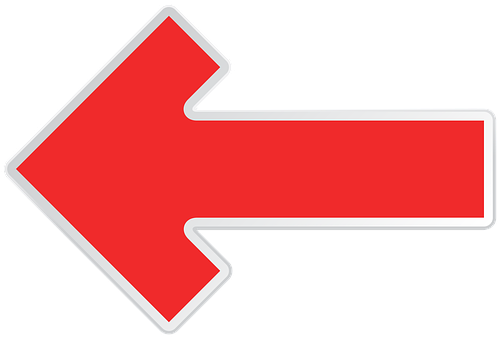 Red Arrow, Best Arrow, Awesome Arrow - ลูก ศร สี แดง Png (506x340), Png Download