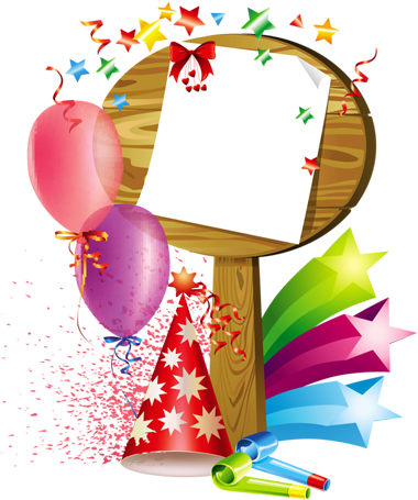 Por Rosario El Mar 21 Ene - Fondos De Cumpleaños En Png (390x469), Png Download