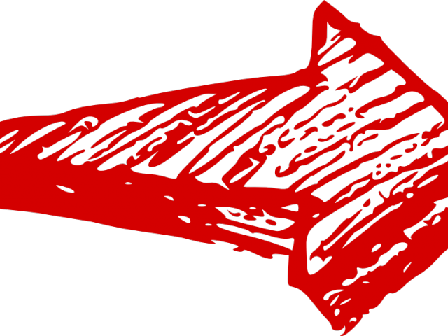 Red Arrow - Flecha Roja Fondo Transparente (640x480), Png Download