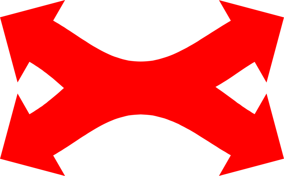 Free Stock Photos - 4 Directional Arrows Png (958x594), Png Download