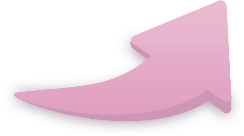 Arrow Pink - Arrow Png Pink (795x486), Png Download