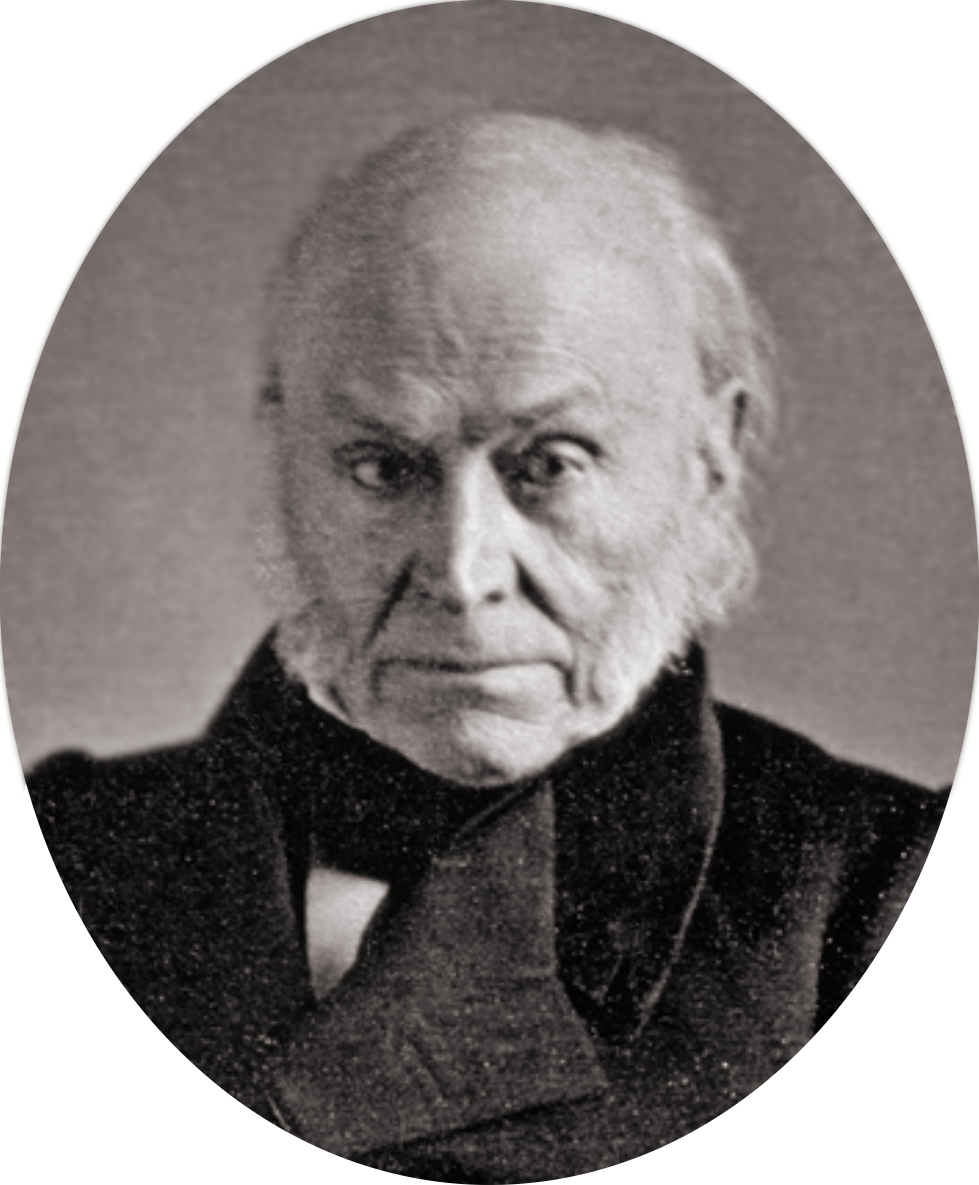 John Quincy Adams In 1843 - John Quincy Adams (979x1185), Png Download