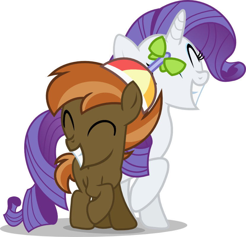 Seahawk270, Button Mash, Eyes Closed, Female, Hat, - Mlp Button Mash Rarity (829x800), Png Download
