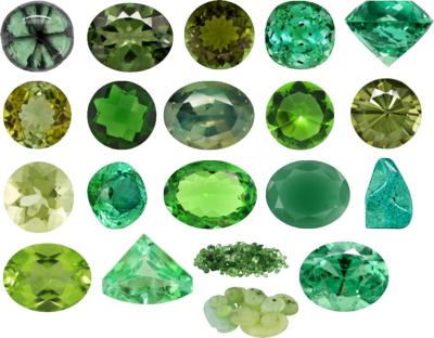 Visit - Green Gems (400x312), Png Download