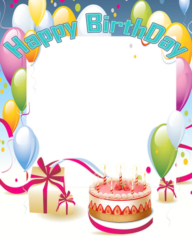 Texturas Fondos Con Globos - Happy Birthday App Download (640x800), Png Download